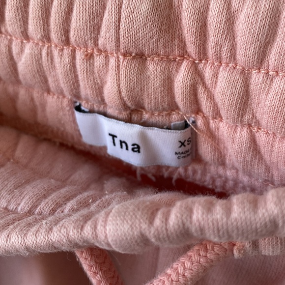Tna Pink Sweatpants Joggers - Picture 2 of 4